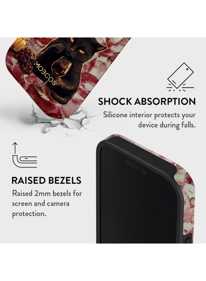 موبكوس جراب Mobcos المميز لهاتف iPhone 17 Pro Max After Dark، متوافق مع غطاء صلب مزدوج الطبقات مع حماية من السيليكون - غطاء مقاوم للخدوش والصدمات - Image 4