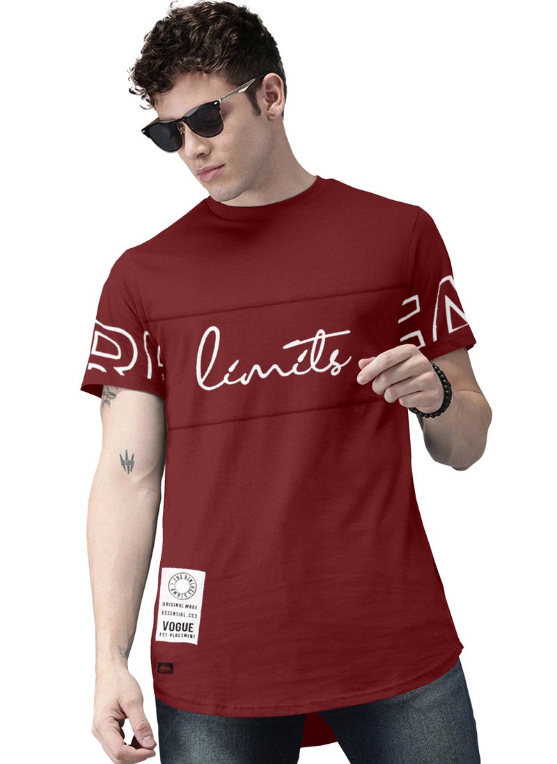 COLOR HUNT 100% Cotton Mens Crew Neck T- Shirt with Treding Prints - Image 1