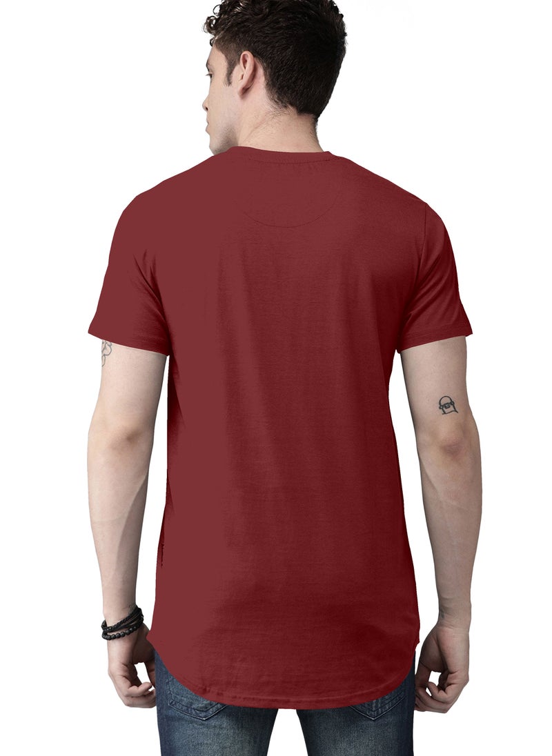 COLOR HUNT 100% Cotton Mens Crew Neck T- Shirt with Treding Prints - Image 4