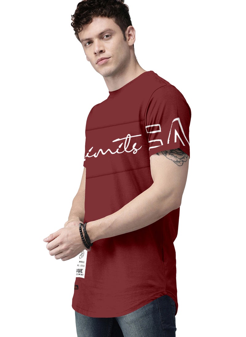 COLOR HUNT 100% Cotton Mens Crew Neck T- Shirt with Treding Prints - Image 2
