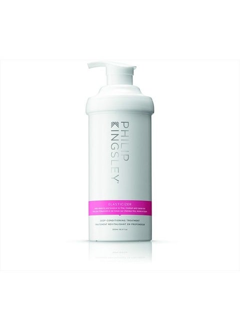 Elasticizer Deep-Conditioning Hair Mask Repair Treatment for Dry Damaged Colored Bleached All Hair Types Deeply Conditions Adds Bounce and Shine, 16.9 oz