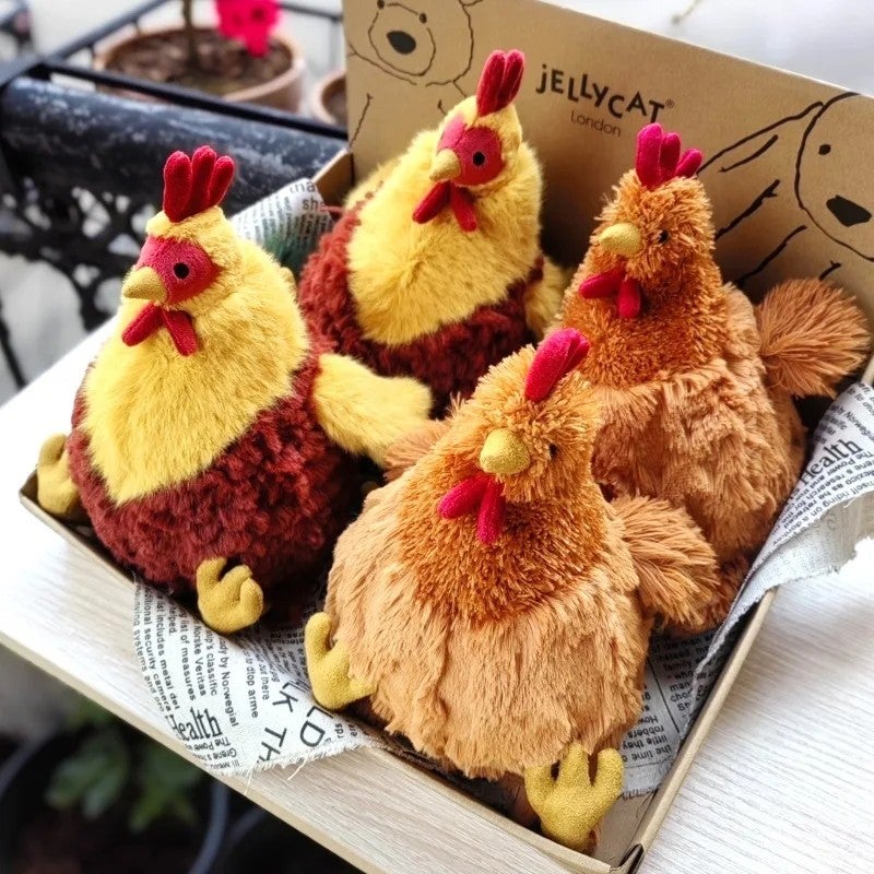 Y&D JC UK Jellycats Style 1on1 Super Soft Plush Toy Curly Animals Birthday Cake Penguin Age 14+ - Image 3