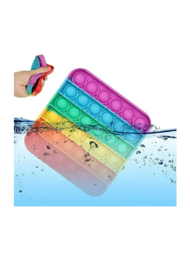 4 Pack Bubble Pop It Fidget Toy Set, Sensory Game for Kids and Adults, Suitable for Autism and Special Needs Stress Relief with 4 Shapes Heart, Circle, Octagon and Square (Random Color) - Image 3