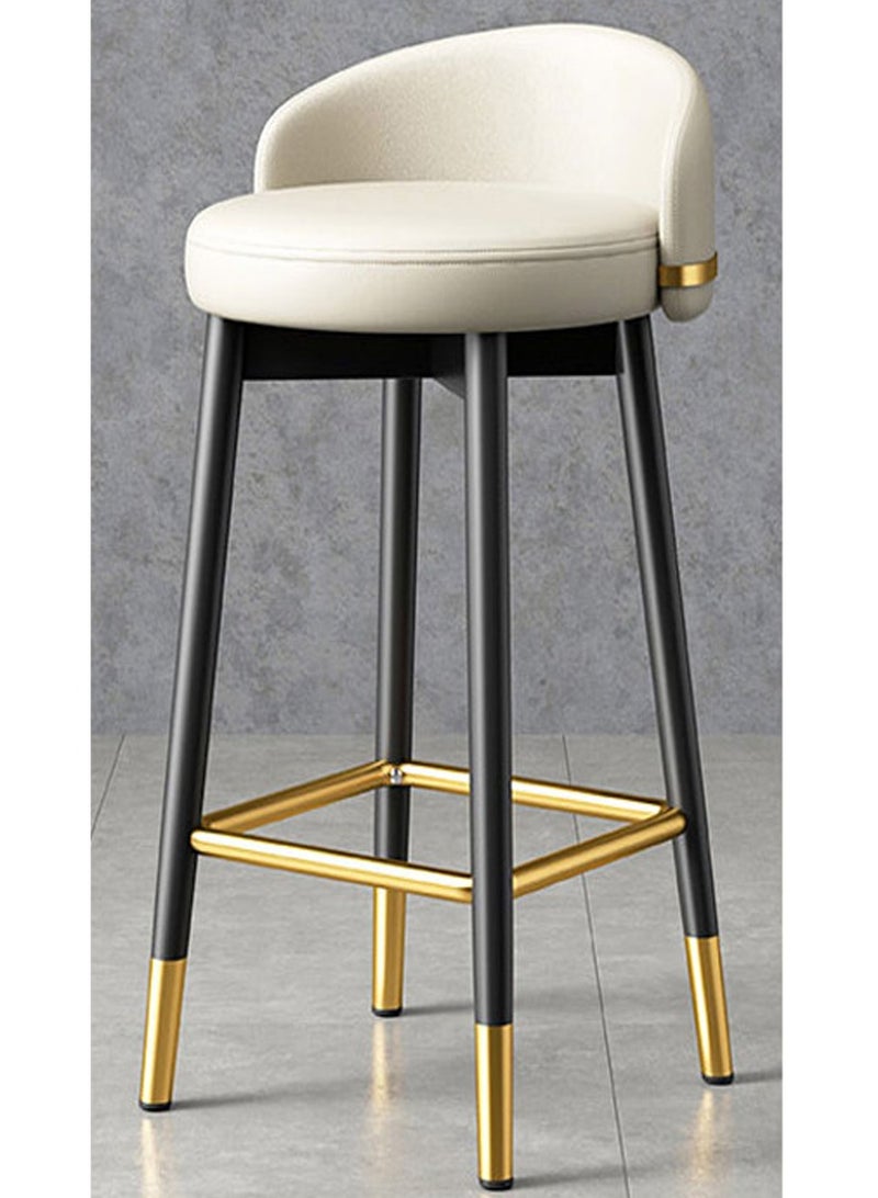 Generic Nordic Bar Chair Light Luxury Home Island Table Gold Bar Stool Modern Minimalist High Chair Bar Chair Back Bar Stool 
