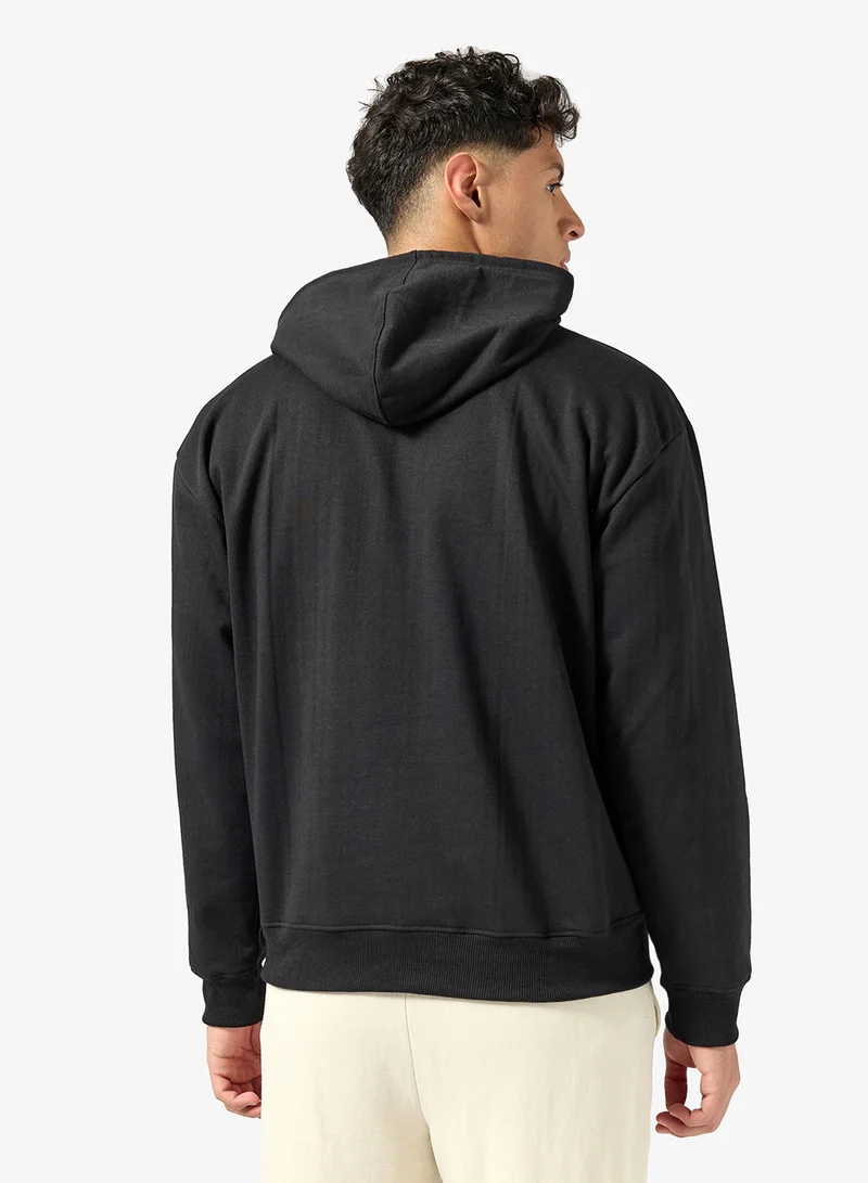 Seventy Five Graphic Print Hoodie