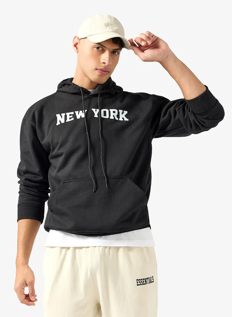 Graphic Print Hoodie