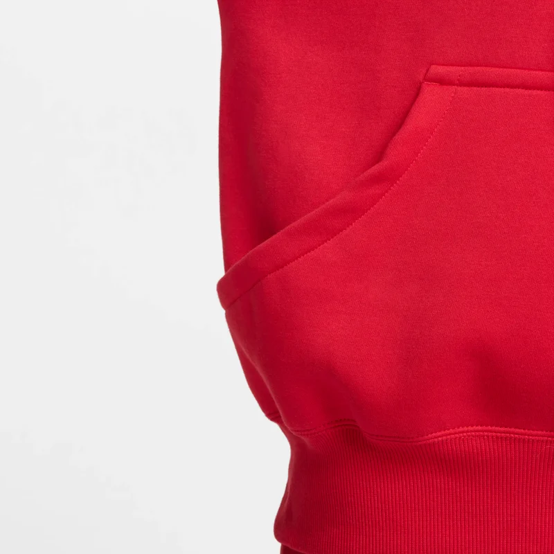 Nike Red Women's Sportswear Phoenix Fleece Hoodie for Women | Best Price UAE