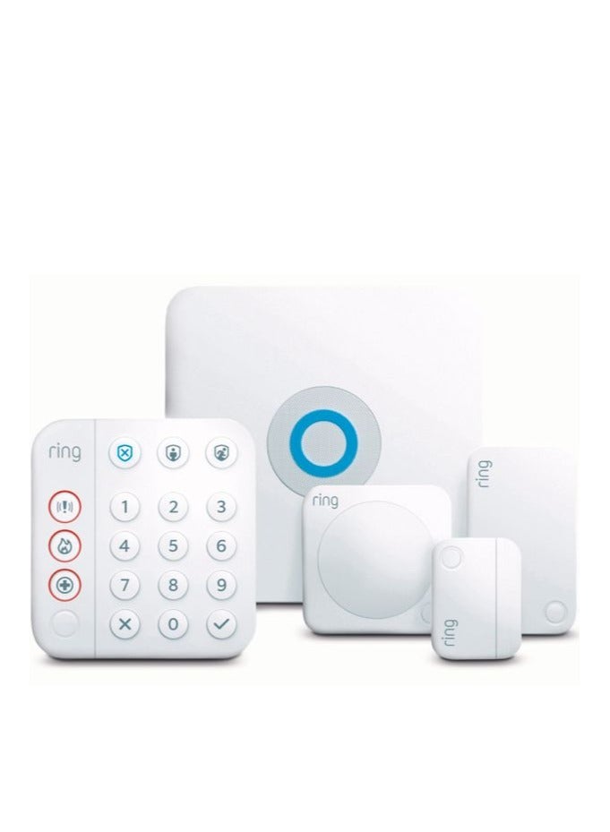 Ring Alarm 5 Piece Kit (2nd Generation)  – home security system with optional Alarm Calls- No long-term commitments - Works with Alex - Image 1