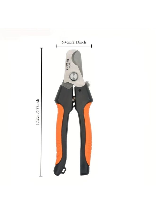 1pc Industrial Grade Cable Shears YE 205 Steel Wire Stripper Cutter for 24mm2 38mm2 Cable Diameter Range 10mm 16mm Tools - Image 2