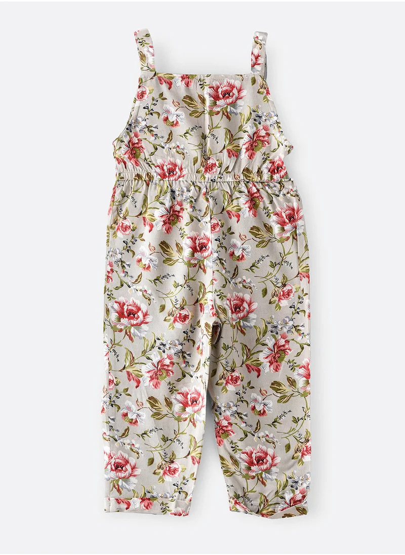 جيلين Floral printed woven jumpsuit
