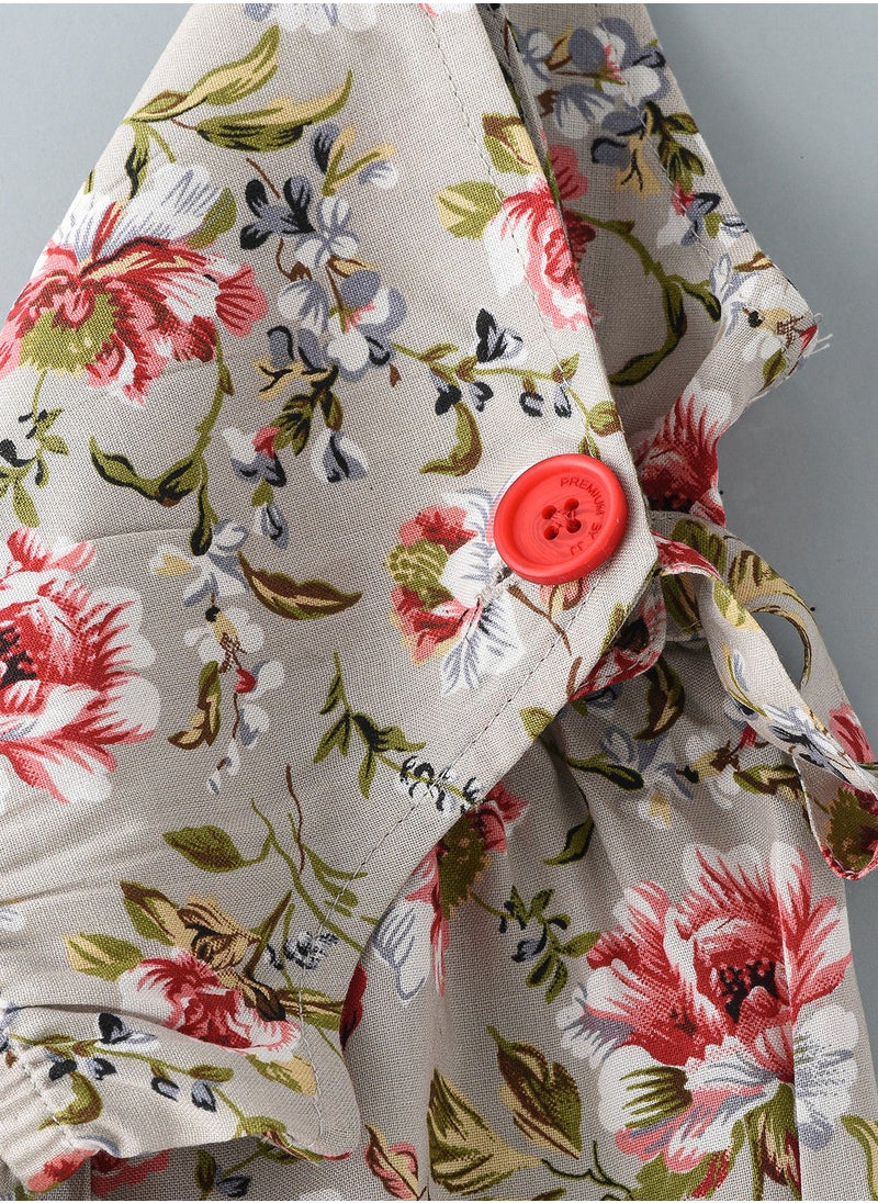 Jelliene Floral printed woven jumpsuit  - Image 4
