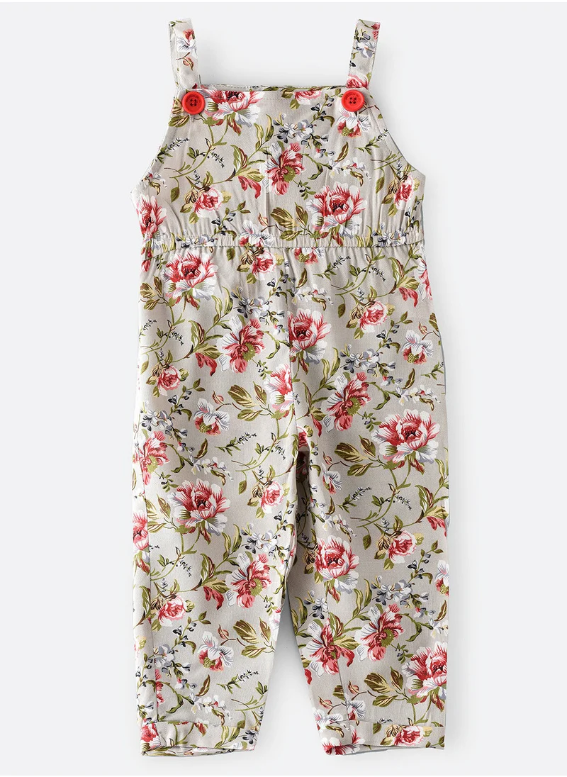 جيلين Floral printed woven jumpsuit