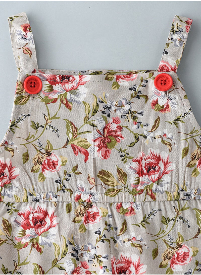 Jelliene Floral printed woven jumpsuit  - Image 3