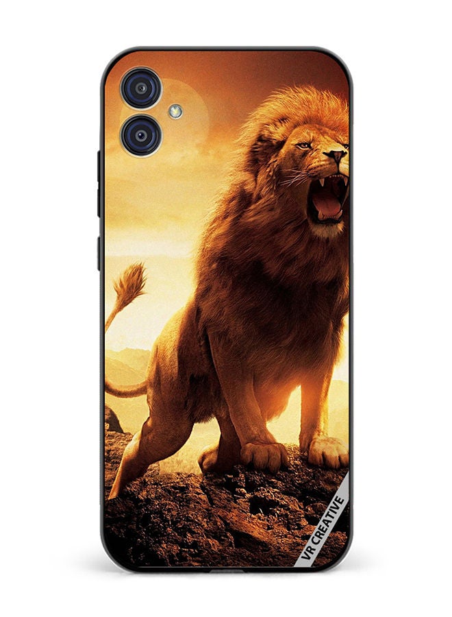 VR CREATIVE Protective Case Cover For Samsung Galaxy M04/F04 Lion King Design Multicolour - Image 1