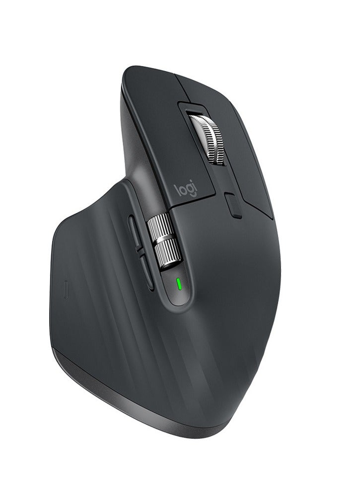MX Master 3 Wireless Performance Mouse With Ultra Fast Scrolling BLACK  - Image 3