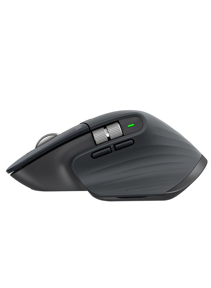MX Master 3 Wireless Performance Mouse With Ultra Fast Scrolling BLACK  - Image 4