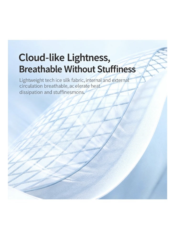 Balaclava Face Mask,Breathable Mesh Tactical Balaclava Quick-Dry Ice Silk Outdoor Motorcycle Riding Dustproof, Face Cover Cooling Neck Gaiter UV Protector Mask for Men and Women - Image 4