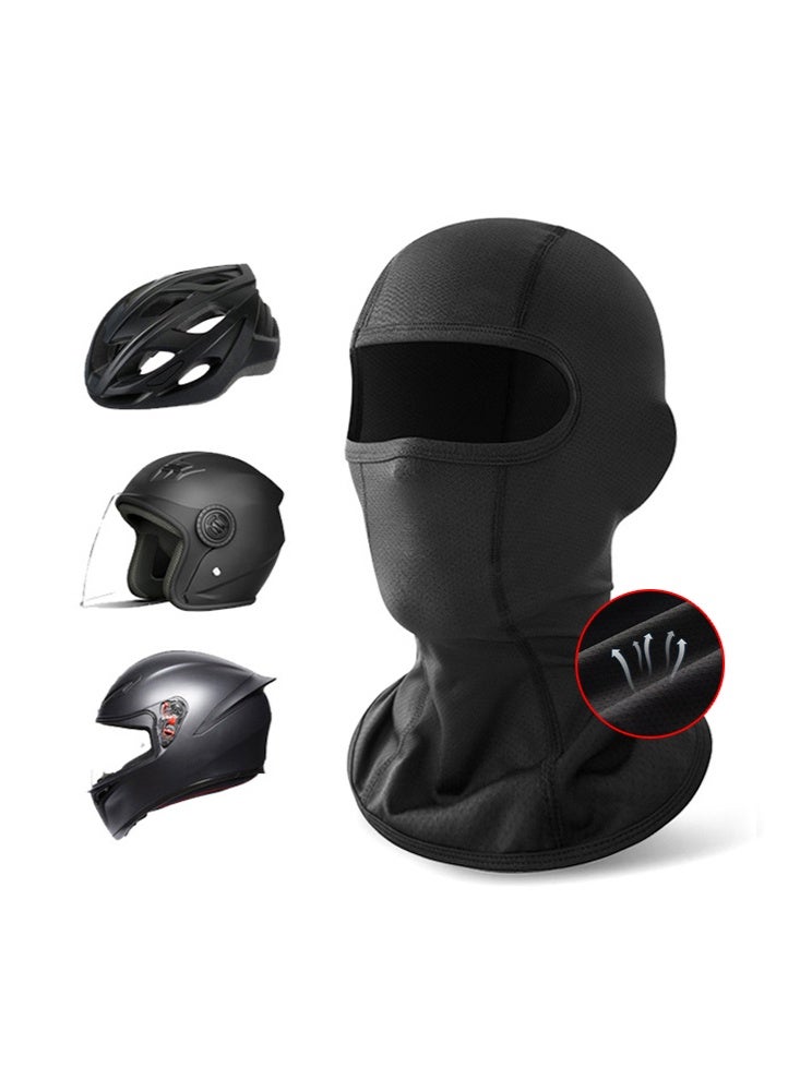 Balaclava Face Mask,Breathable Mesh Tactical Balaclava Quick-Dry Ice Silk Outdoor Motorcycle Riding Dustproof, Face Cover Cooling Neck Gaiter UV Protector Mask for Men and Women - Image 1