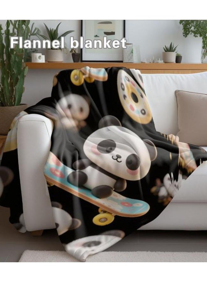 عام بطانية رقيقة من الفانيلا الكرتونية للأطفال والرضع (دافئة ومريحة، ومناسبة للنوم والألعاب) 70 سم * 100 سم - Image 4