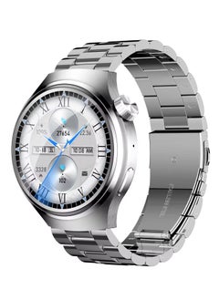 FereFit Smart watch WISME-1 with Bluetooth calling function (answer/make calls), fitness tracking watch with sleep monitoring function, suitable for iPhone/Android, IP68 waterproof Curved Glass -Silver  - Image 5