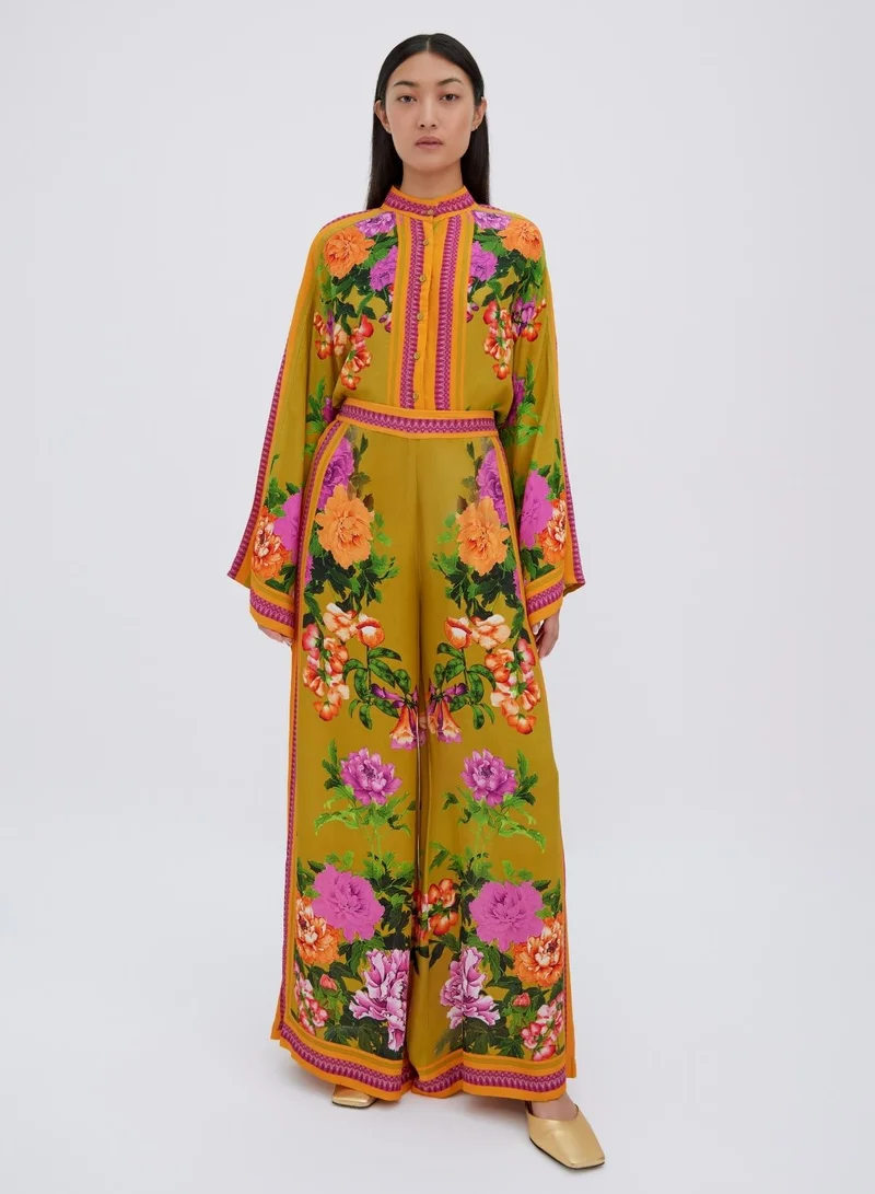 Raishma Alisa Green Trousers