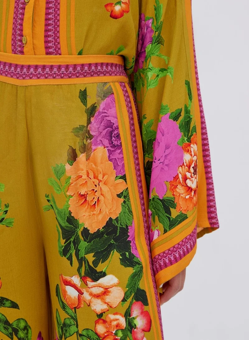 Raishma Alisa Green Trousers