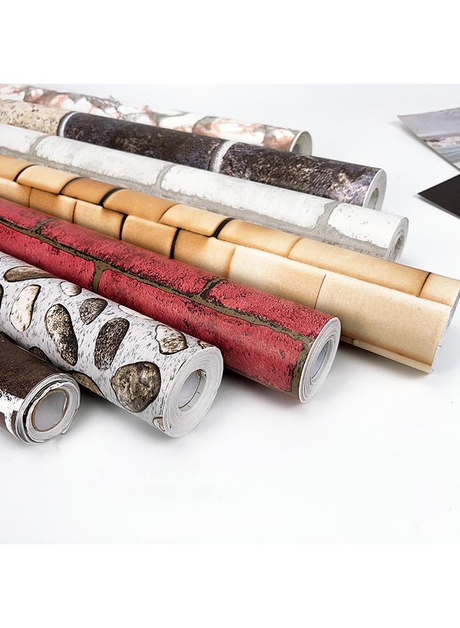 الأزرق جي دبليو ورق الحائط في الفندق ، غرفة نوم ذاتية اللصق ، مقاومة للماء ، مقاومة للرطوبة ، صالون حلاقة ، متجر ملابس ، ملصق ورق الحائط القديم ، ملصق حائط المتجر الجديد - Image 4