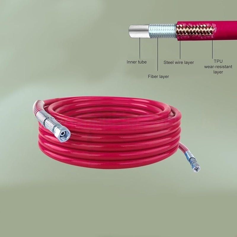 أداة إزالة انسداد أنابيب تصريف المياه عالية الضبط مقاس 8 أمتار للاستخدام الشاق للبانيو والمغسلة والاستحمام - Image 3