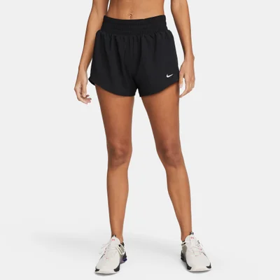 Nike Women's One Dri-FIT Brief-Lined Shorts