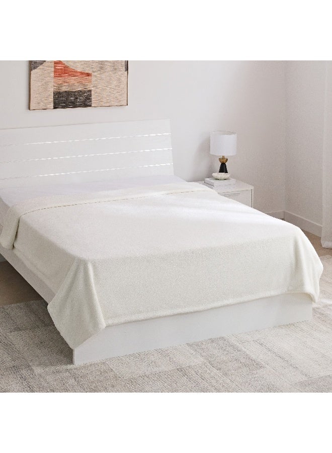 هوم بوكس بطانية لوجان تيدي مزدوجة الطبقات 150 × 200 سم - Image 4