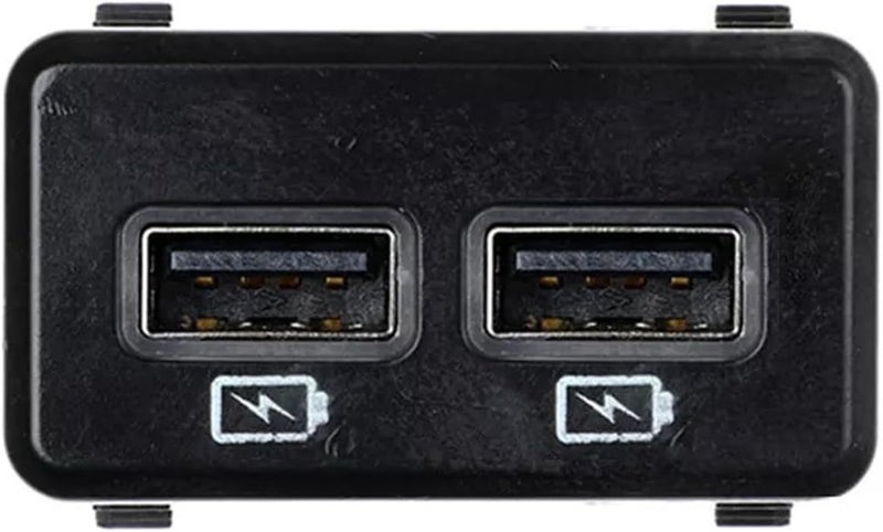 محول USB متعدد الأجهزة للشحن مع مقبس USB ومنفذ USB لضمان شحن آمن وسريع للسيارات مع حماية من التيار الزائد USB - Image 5