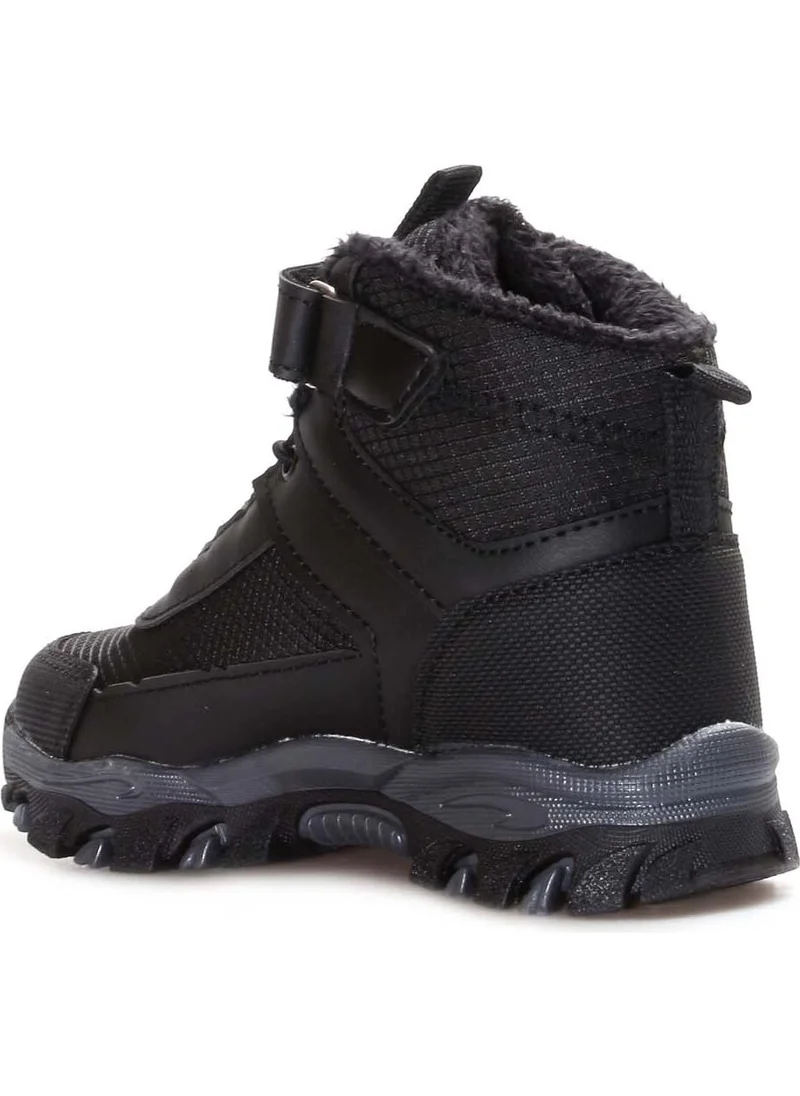 Fast Step Fast Step Unisex Children's Woolen Water and Cold Resistant Velcro Daily Sports Boots 868SXCA07