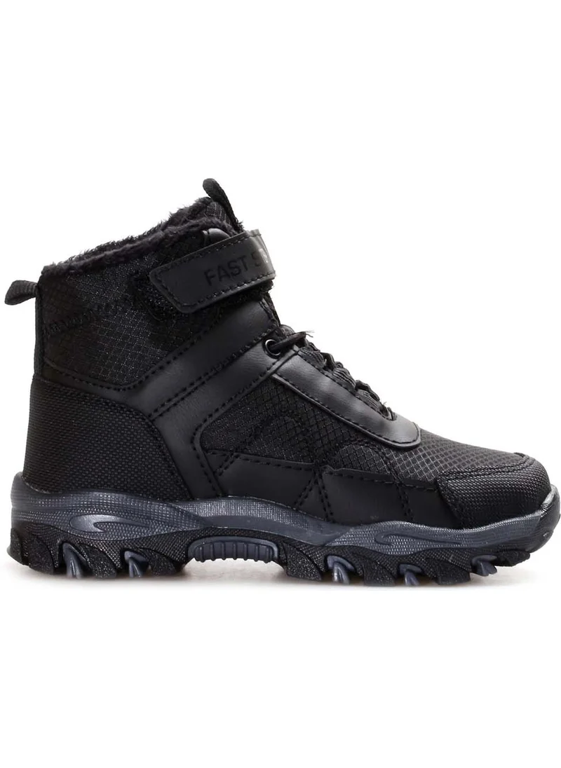 Fast Step Fast Step Unisex Children's Woolen Water and Cold Resistant Velcro Daily Sports Boots 868SXCA07