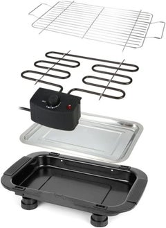 Generic Electric Barbecue Grill 2000W 2000 W H18181 Black/Silver  - Image 2