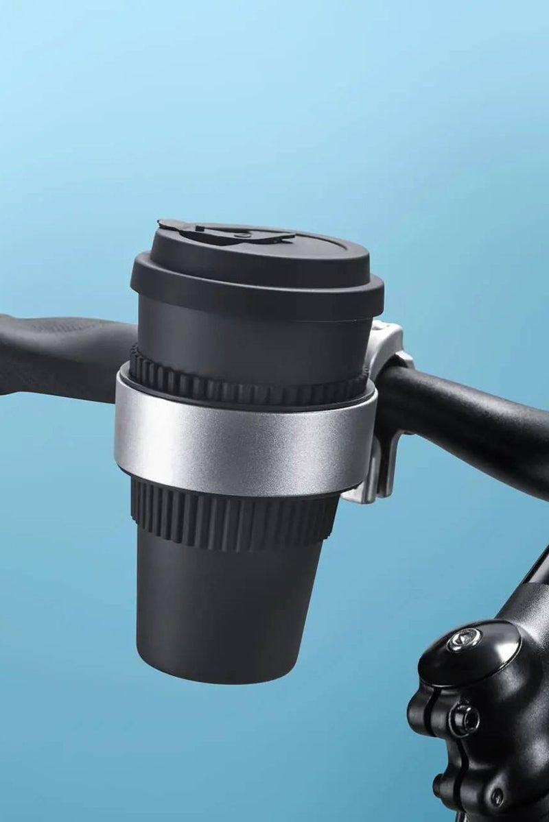 Tchibo Bike Cup Holder, Silver - Image 1
