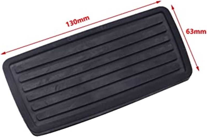 Wivplex Car Brake Clutch Pedal Pad Rubber Cover - Image 3