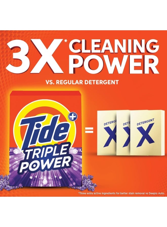 Tide Fast Action Laundry Detergent Powder with Lavender 2.25kg - Image 3
