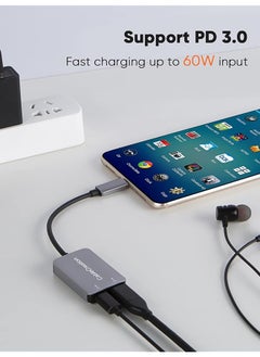 Usb C Headphone Audio Adapter 2 In 1 Type C To Dual Type C Hub Digital Audio& Pd Charging Adapter Usb C Splitter For Google Pixel 2 3 Galaxy Note 9 S8 S9 S10 - pzsku/Z61DD29AA1352F6E11E18Z/45/_/1740929384/b6985366-bf88-4e89-b8a7-d70a6db4bfff