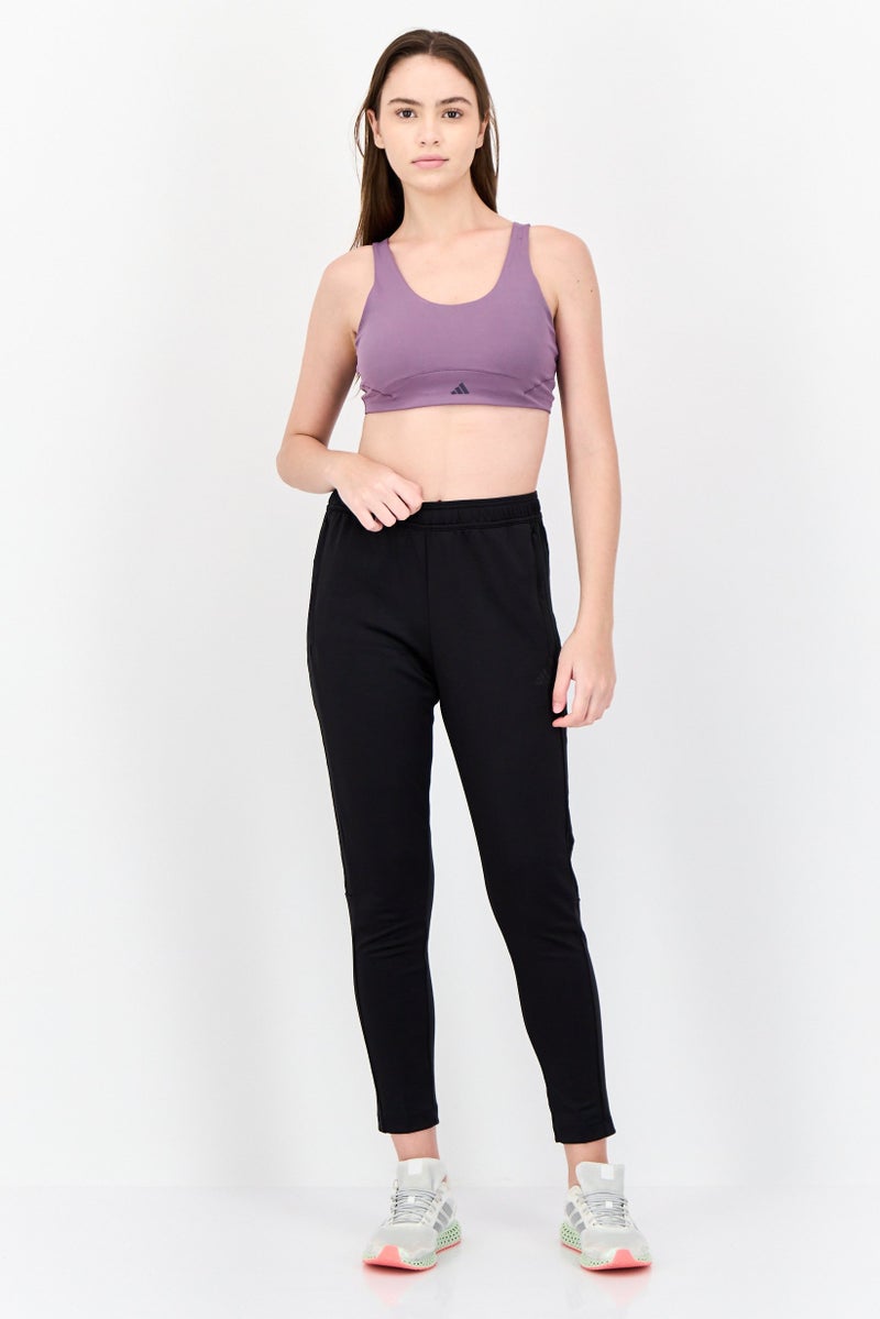 Adidas Women Sportswear Fit Training Track Pants, Black - Image 4