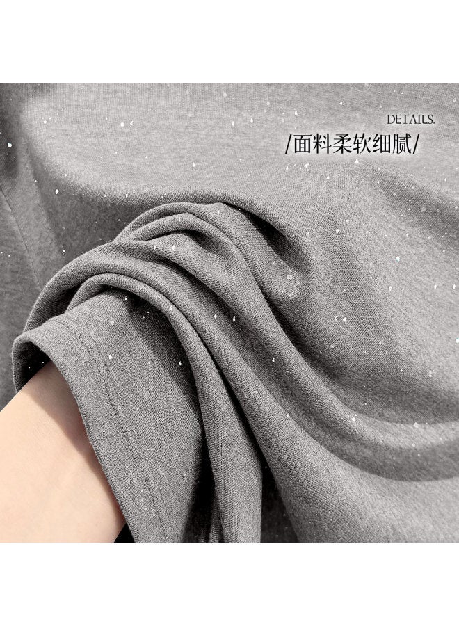 PLANDOO Semi-High Neck Base Layer Top For Women, Chic Youthful Slimming Elegant Blouse - Image 5