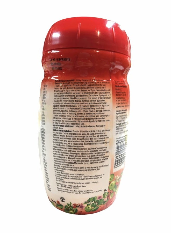 Dabur Chyawanprash Spread: Ayurveda Herb Infused Elixir for Revitalization, Support Energy & Vitality Enhancement - Fortified with 40 Ayurvedic Herbs - Suitable for Ages 12+ (500 Grams - Pack of 1)  - Image 3