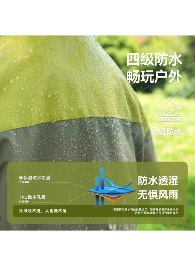 Doodle Home kids Hooded Jacket - Waterproof Autumn Windbreaker For Boys & Girls, Multi-layer Top For Older Children - Image 5