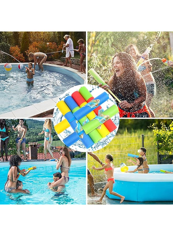 KASTWAVE 6 Pack Water Pistols For Kids Toddlers Outdoor Pool Beach Toys Foam Water Guns Summer Super Water Blaster Soaker Gun For Garden Outside Games(Random Color) - Image 3