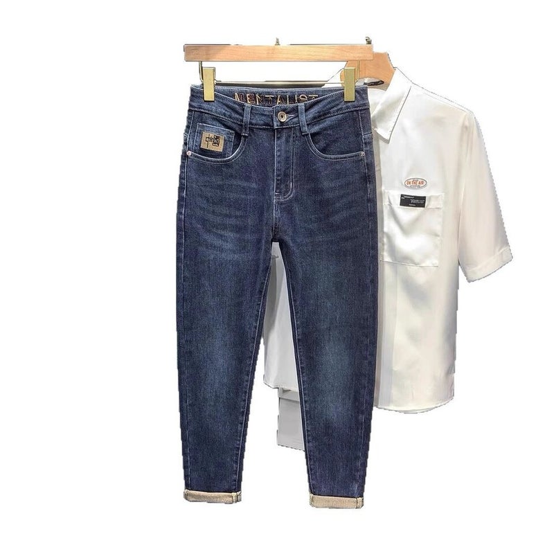 Unisex Casual Daily Denim Jeans - Image 4