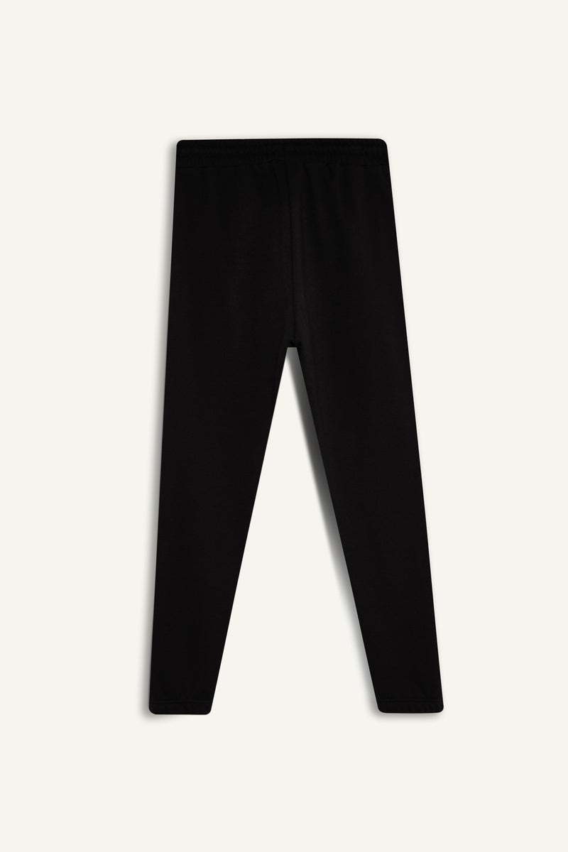 DeFacto Black Man DeFactoFit NBA Miami Heat Standard Fit Thick Sports Jogger Sweatpants Casual - Image 3