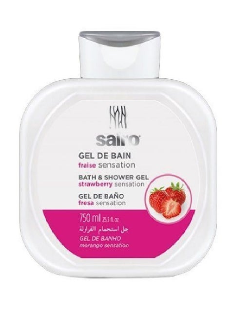 Bath And Shower Gel - Strawberry Sensation 750ml