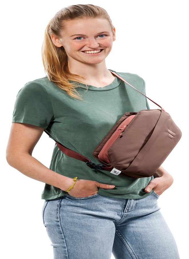deuter Passway 2 Lifestyle Crossbody Bag, raisin-caspia - Image 4
