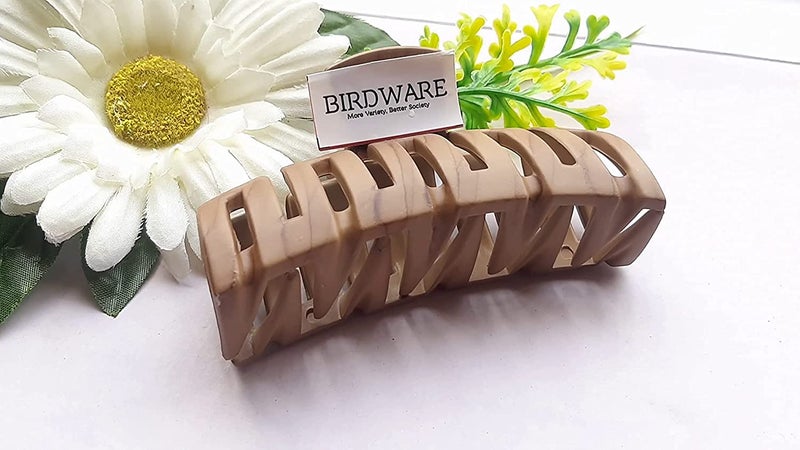 BIRDWARE Medium-Size Multi Color Imported Acrylic Material Butterfly Hair Clips For Women | Hair Clutchers - Image 3