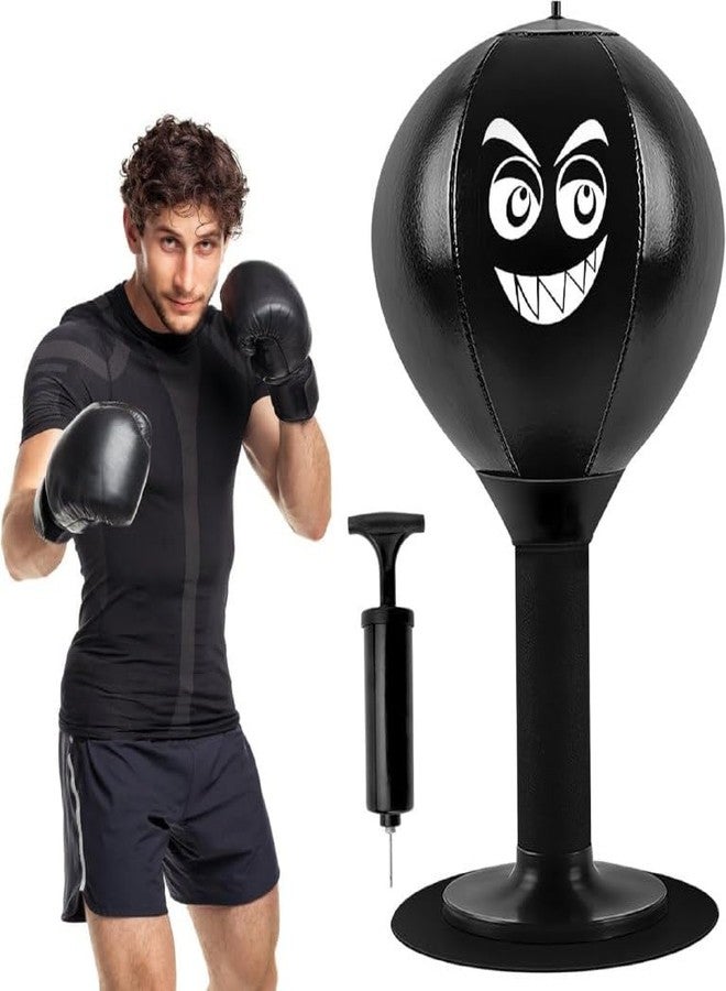 ETONWALL Desktop Punching Bag - Stand Alone Stress Relief Toy with Heavy-Duty Suction & Spring - Funny Office Gift for Coworkers, Men, Boys, and Teens - Stress Buster Desk Toy - Image 5