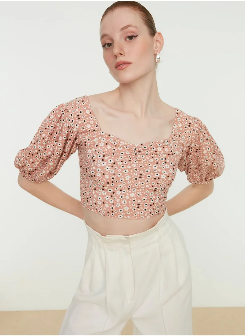 trendyol Knitted Crop Top